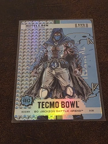 Bo Jackson Battle Arena Tecmo MCVILLAIN (Tetairoa McMillan) Endzone ICE SP