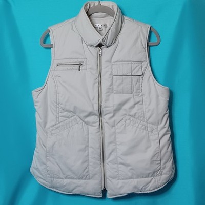 Cabi Women's Lt Gray Down Vest. Size L