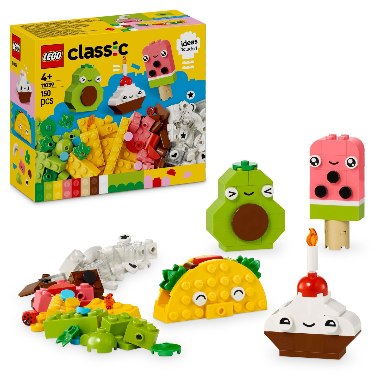 Lego Classic Creative Food Friends Building Toy Set 11039 - Image 4