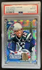 2010 Topps Chrome Tom Brady Xfractors #C80 Patriots PSA 8