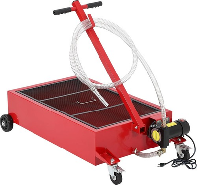 #ad Electric Oil Drain Pan 20 Gal 110V with Pump Red $275.59
