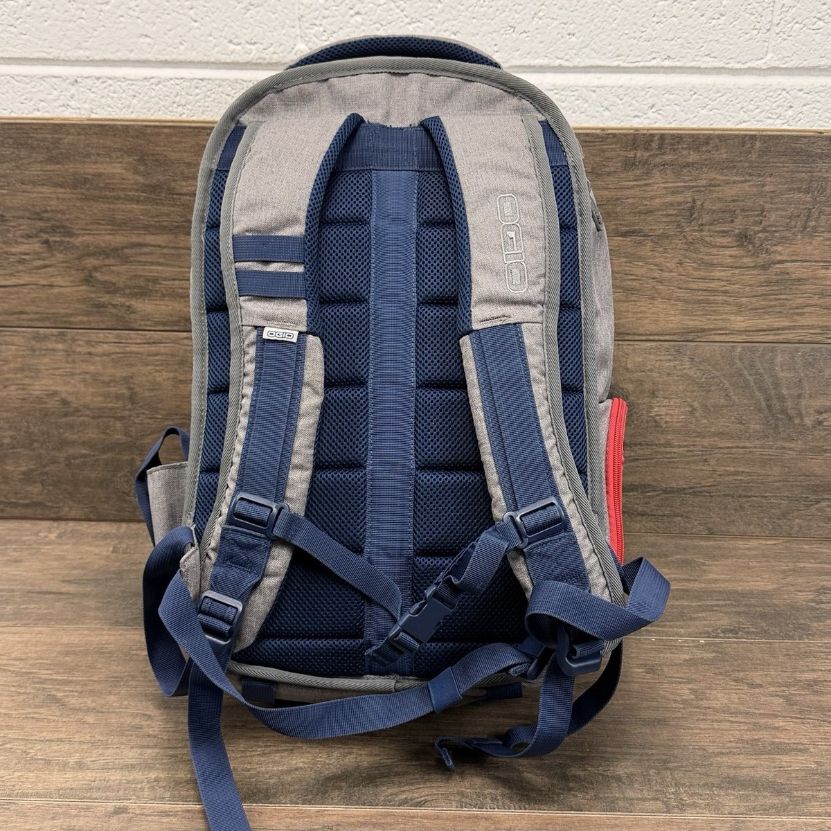 OGIO Red Bull Signature Series Backpack Gray Red Blue Limited 