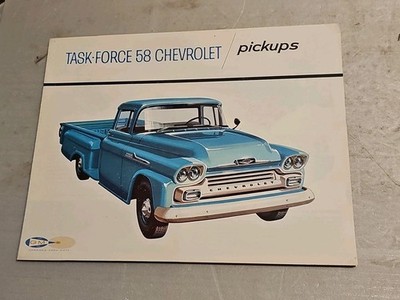 1957 Chevrolet Pickup Truck Sales Brochure Catalog Complete 
