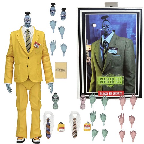 Beetlejuice 7 Inch Action Figure Ultimate - Bob Shrinker