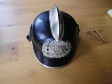 Pickelhaube / Feuerwehrhelm Nasau