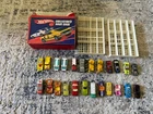1969 Hot Wheels Redline 24 Car Collector's Race Case Mattel Mustang Boss + CARS