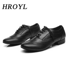 Men Dance Shoes Boy Latin Ballroom Modern Tango Jazz Salsa Sandrals Leather