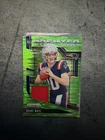 2024 Panini Prizm - Premier Jerseys Drake Maye #PJ-DME Neon Green Pulsar Prizm