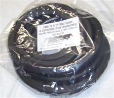 65-70 MUSTANG/COUGAR TRUNK WEATHERSTRIP, COUPE/CONVERTIBLE 