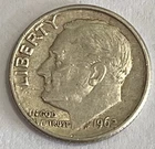 1962-D Roosevelt Dime. 90% Silver. Free Shipping!