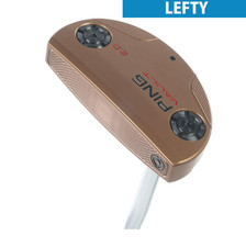 NUOVO LEFTY Ping VAULT 2.0 B58 PIPER COPPER putter 34 in acciaio albero con...
