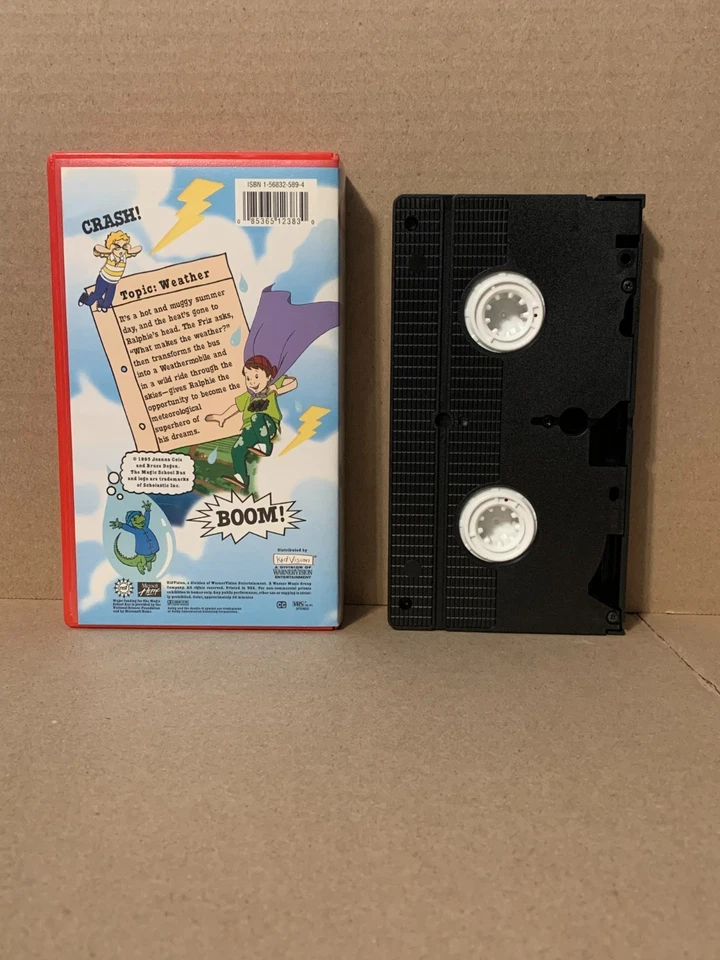 The Magic School Bus Kicks Up A Storm VHS 1996 Educational Kids Video Scholastic - Image 2 of 4