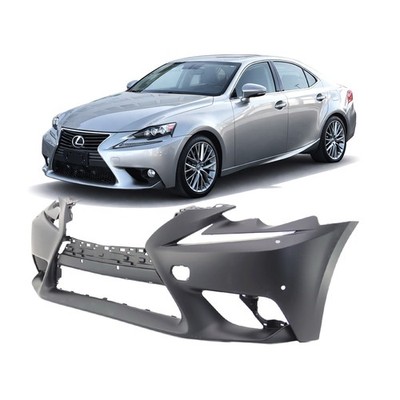 Front Bumper Cover For 2014-2016 Lexus IS250/350 W/Sensor Hls