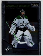 Jake Oettinger Rookie - 2020-21 O-Pee-Chee Platinum #175 Dallas Stars