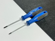 Cornwell Tools 2pc Blue Witte Torx Screwdriver Set Lot Tsd-20 T20 Tsd-15 T15