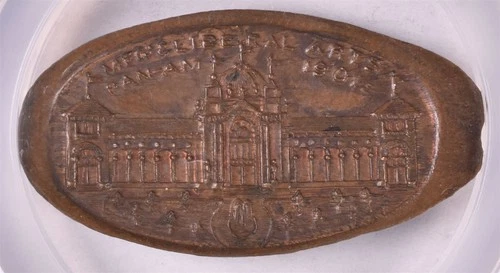 1901 Buffalo NY Pan American Expo M&D 9 On Indian 1c - NGC MS64 BN Mislabeled