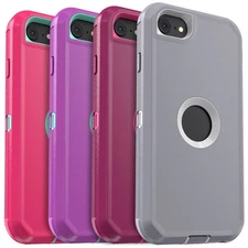 iPhone SE 2nd Gen 2020/SE 3rd Gen 2022 Case Heavy Duty Shockproof Phone Cover