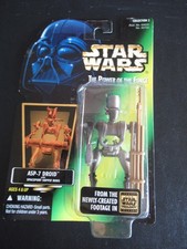 Star Wars The Power of The Force ASP-7 DROID Spaceport Supply Rods Action Figure