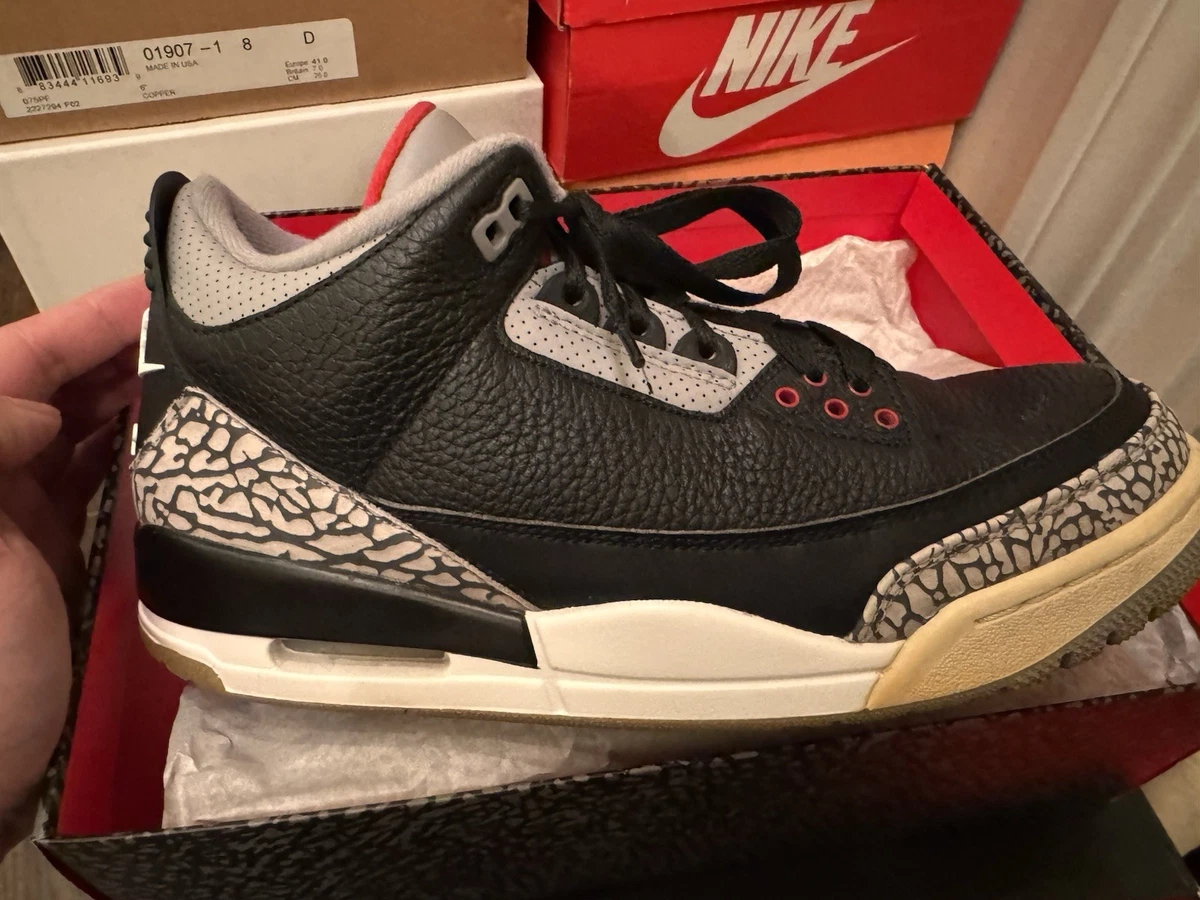 Jordan 3 Retro Black 2017 for Sale - Authenticity Guaranteed - eBay