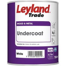 Leyland Trade Undercoat Paint 750ml, 2.5 L MULTIPLE COLOUR