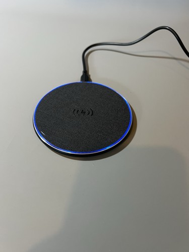 Fast Wireless Charger 15W Charging Pad Ultra Slim Round Mat Station Universal - 第 16/19 張圖片