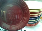 Fiestaware Claret Dinner Plate 10.5" Retired