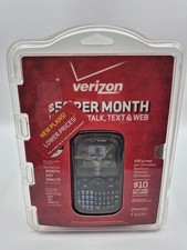 Pantech Caper - 4 MB - Black Cell Phone Verizon 2010 Brand New Sealed