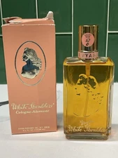 VTG White Shoulders 4.5 oz Cologne-Atomizer NIB Evyan Perfumes