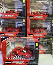 12 x 1:43 BURAGO FERRARI GARAGES ALL DIFFERENT,ENZO,599,246 DINO SEE PICS NEW