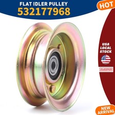OEM Flat Idler Pulley For Craftsman Husqvarna Lawn Tractor 2005-2020 42in Deck