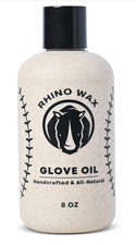 Rhino Wosk Rękawice baseballowe Odżywka Zestaw Ochronne rękawiczki z jednym palcem wyprodukowane w USA - 8oz - NOWOŚĆ