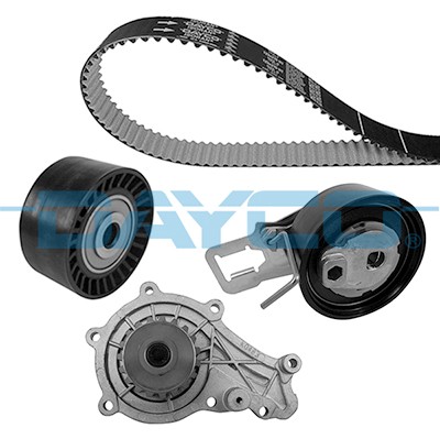 1X Dayco KTBWP9170 Wasserpumpe + Zahnriemensatz FüR CitroëN Ford Opel Vauxhall P-image