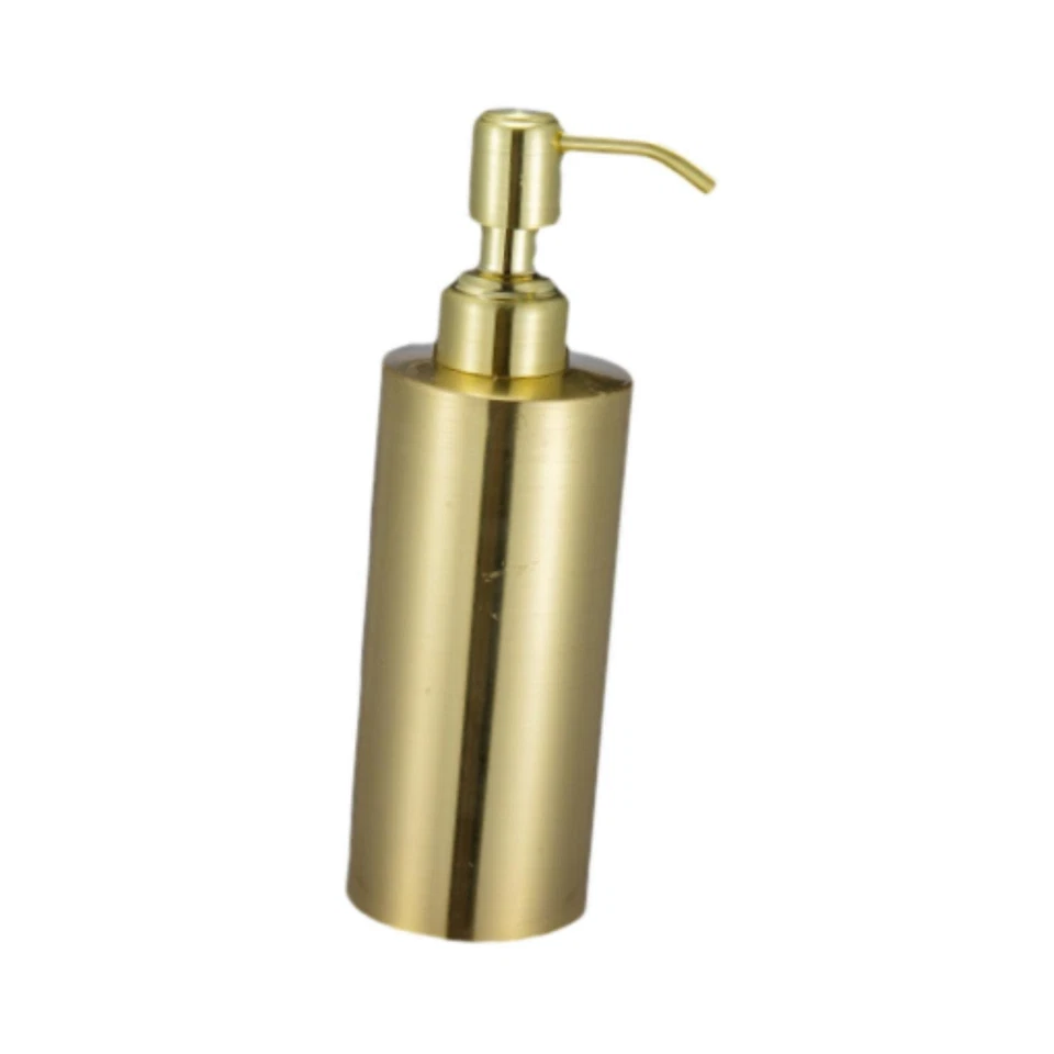 Distributeur de Savon Doré 260 Ml, Flacon Distributeur de Savon pour Les Mains, - Photo 1/4