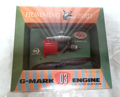 G-MARK .03 Front Rotaly Valve Engine W/ Fuel Tank Muffler HUMMING BIRD GE-4011 b