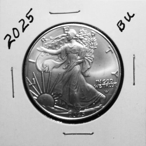 2025 American Silver Eagle Gem  BU