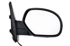 Rearview mirror Replacement Fit for 2007-2013 Only Passenger Side, black 