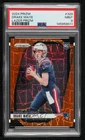 2024 Panini Prizm Rookies Lazer Prizm Drake Maye #329 PSA 9 MINT Rookie RC