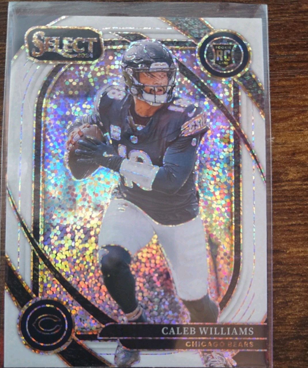 2024 Panini Select Caleb Williams White Sparkle SSP Club Level RC #216