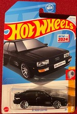 HOT WHEELS '87 AUDI QUATTRO BLACK 102/250. SEE COMBINED OFFERS!