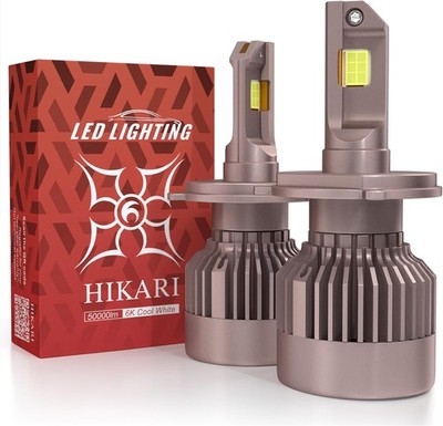 HIKARI WINGS 2026 Future 80000LM H4/9003 LED Fog Light, 65W