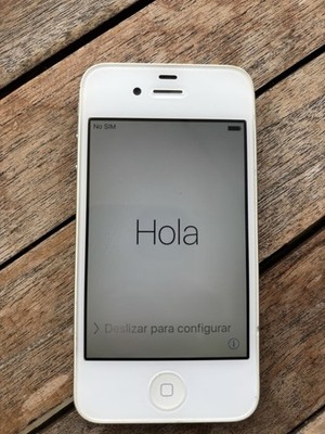 Apple iPhone 4S 16GB Weiß ohne Simlock Sammlerobjekt dumb phone für Sammler