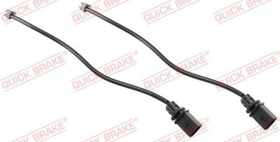 Für QUICK BRAKE WS 0400 A WEAR SENSOR KIT FOR AXLE, BRAKE PAD