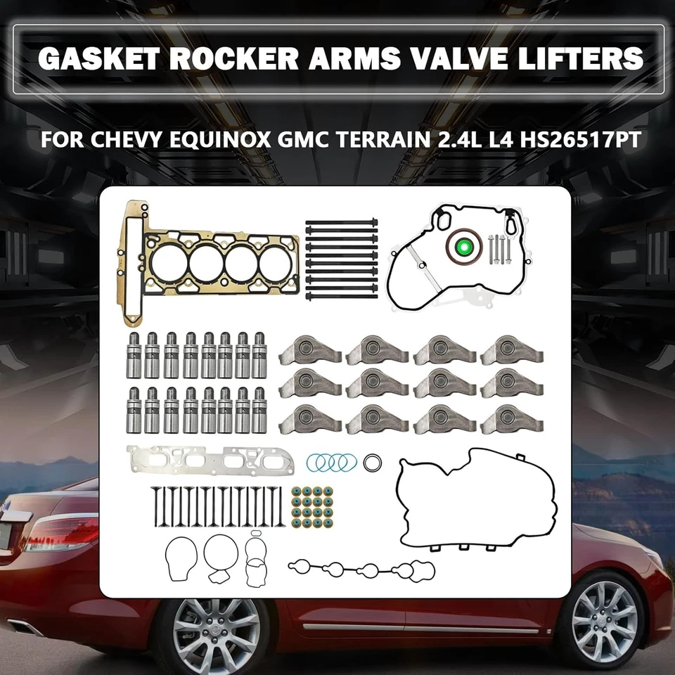 Комплект подъемников и прокладок головки рычага подвески рычага подвески для Chevy Equinox GMC Terrain 2,4 л L4 - Изображение 4 из 4