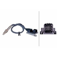 Nox-Sensor Nox-Katalysator 390 Mm Kabel 6-Polig Hella FüR U.A. Opel Zafira
