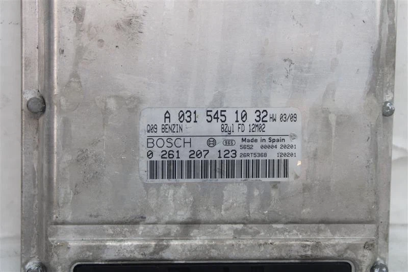 ORDENADOR ECM ECU CLK55 S55 E55 CL55 2001 01 2002 02 0315451032 1286536 Foto 3 de 4