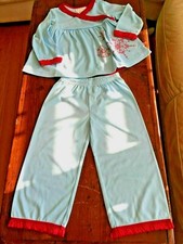 American Girl Bitty Baby Snowy  Sweet Pajamas Girls - Size 3 - NWT