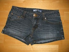 Noble Distressed Stretch Denim Jean Shorts Size 3