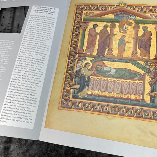 The Salzburg Pericopes Medieval Illuminated Manuscript Facsimile GERMAN - Picture 19 of 22