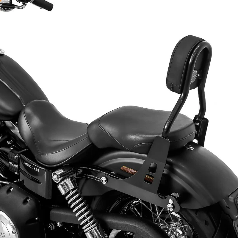 Sissybar CL für Harley-Davidson Dyna Street Bob 09-17, Low Rider S schwarz - Bild 4 von 4
