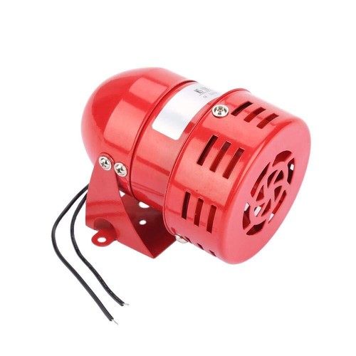 Motoralarm MS-190 220V 120DB Roter Mini-Metall-Motoralarm Industrieton Elektr...